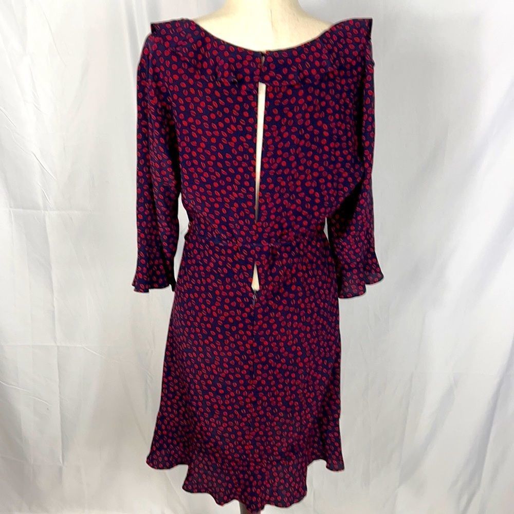 TOPSHOP LIP PRINT MINI DRESS - Picture 8 of 14